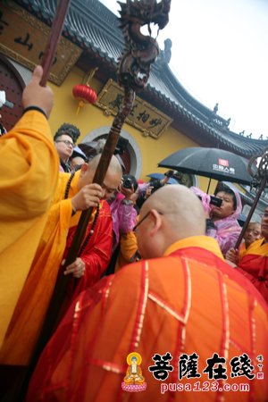 「佛教」上海南山古寺举行全堂佛像开光暨灵宏法师晋院升座庆典