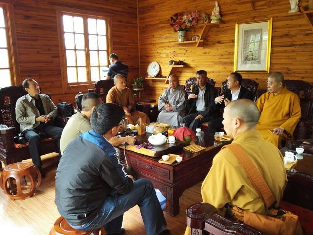 「佛教」湖北武汉市佛教协会到云南佛教协会等处参访