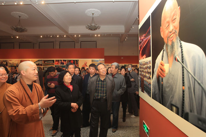 「时政」“净慧长老在河北” 图片事迹展在河北博物院开展