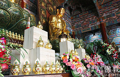 「佛教」天津华盛寺举办祈福暨圣像装藏法会