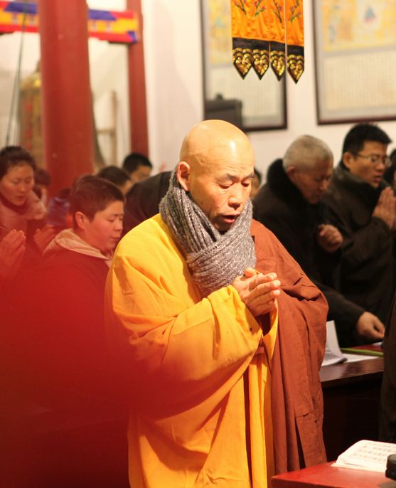 2013年2月14日慧日禅寺供佛斋天吉祥法会