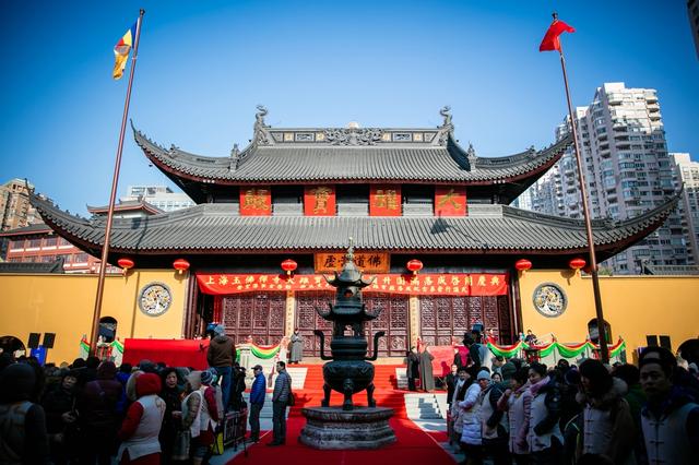 「大雄宝殿」上海玉佛禅寺大雄宝殿平移顶升圆满落成
