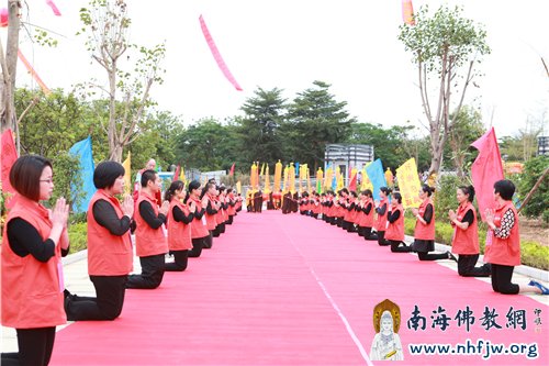 「佛教」广东深圳龙岗龙兴寺全殿落成开光祈福