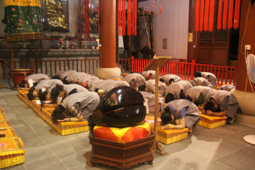 「佛教」江苏太仓同觉寺盂兰盆法会暨夏季禅修营第二季开营仪式
