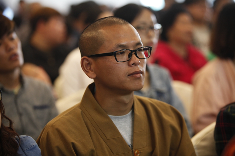 「赵一澄」2015年4月26号纪念弘一法师研讨会于山东临沂鸿儒美术馆举行