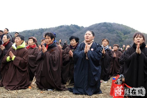 「佛教」一诚长老追思法会于云居山真如寺举行 万人现场送别（二）