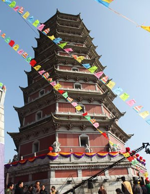 「金山寺」江西抚州大金山寺隆重举行金刚万佛报恩塔开光庆典法会