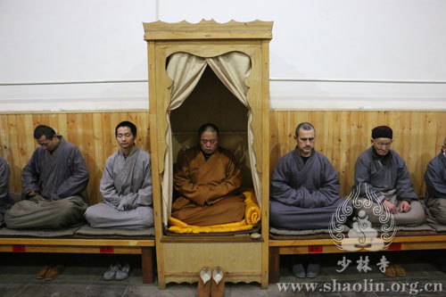 「佛教」河南嵩山少林寺乙未年精进禅七圆满“解七