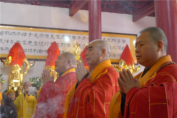 「佛教」浙江金华福民禅寺举行千手观音圣像开光法会