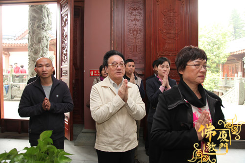 「中国佛教」台湾中国佛教会理事长圆宗长老一行莅临进明寺