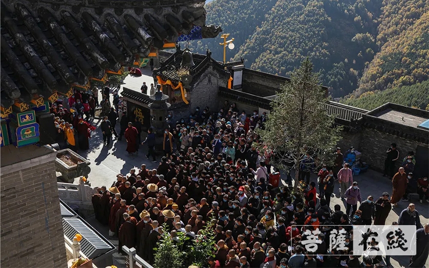 「佛教」五台山佛母洞举行悲月法师追思暨起龛安葬法会