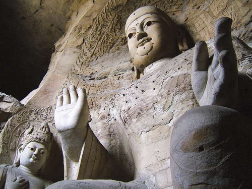 「慈恩寺」石洞中的佛刹浙江天台慈恩寺