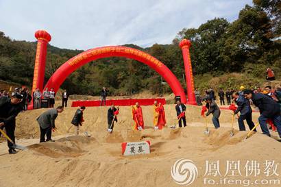 「佛教」祖庭重辉：禅宗二祖道场狮子山二祖禅堂奠基