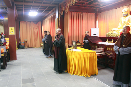 「圆通速递」江苏太仓市同觉寺2014冬季圆通禅七圆满