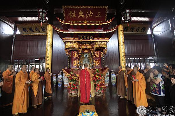 「雪窦山」浙江雪窦山资圣禅寺六月六供弥勒增智慧晒经法会