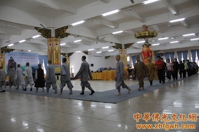 「佛教」广东梅州千佛塔寺第一期精进佛七圆满举行
