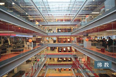 「佛教」BBC新闻大厨房曝光 印顺大和尚在英接受BBC专访