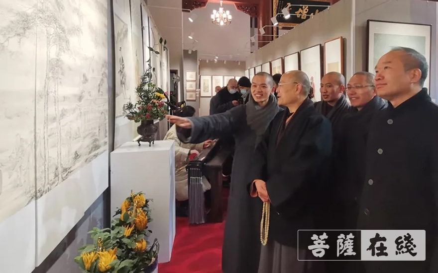 「佛教」云卷云舒——杭州佛学院艺术院2017级毕业作品展在灵隐寺开幕