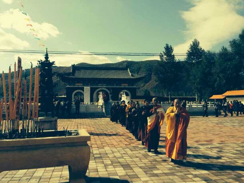 「佛教」承德同林寺举行放生池启用法会