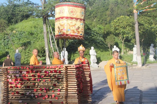 「佛教」福建厦门石室禅院举行关公护法祈财烟供暨药师祈福法会