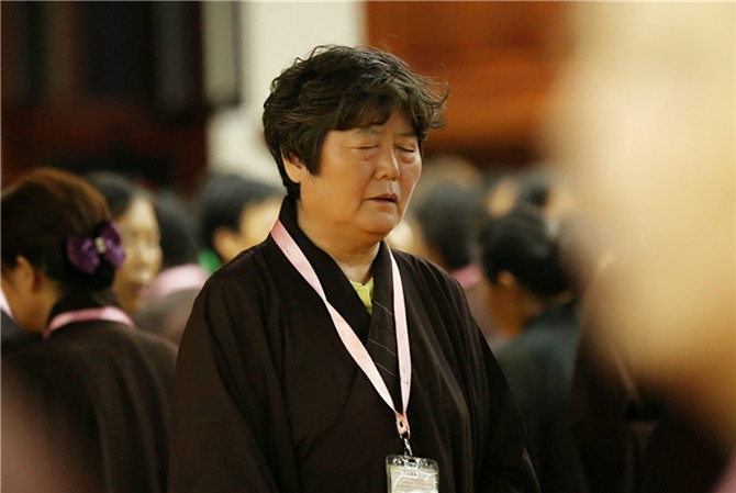 「佛教」佛七组图:一句弥陀 作大舟 「佛教」佛七组图:一句弥陀 作大舟