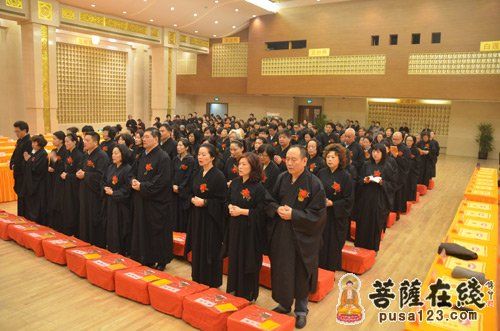 「佛教」上海玉佛禅寺举行观音菩萨出家纪念祈福法会