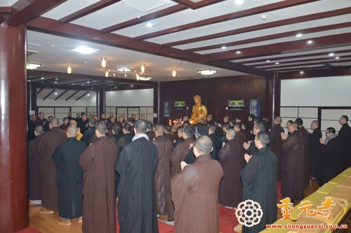 「重元寺」江苏苏州重元寺冬季念佛七法会正式起七