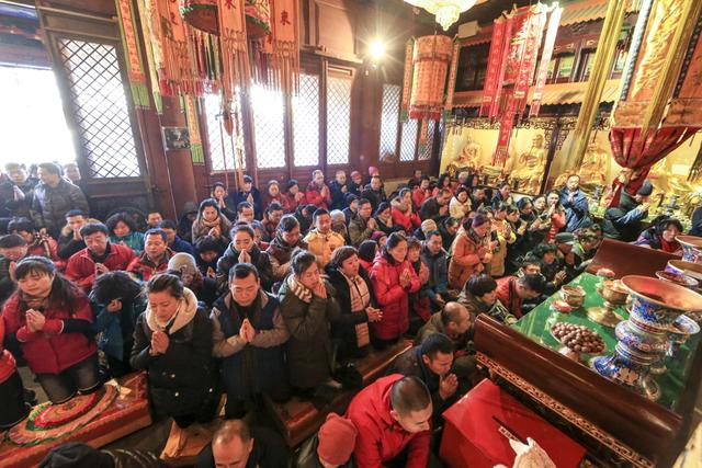 「佛教」山西五台山文殊洞新年祈福 朝礼五方文殊