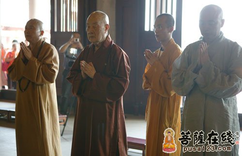 「华严寺」净良长老一行莅临广州华严寺指导“首届华严论坛”筹备工作