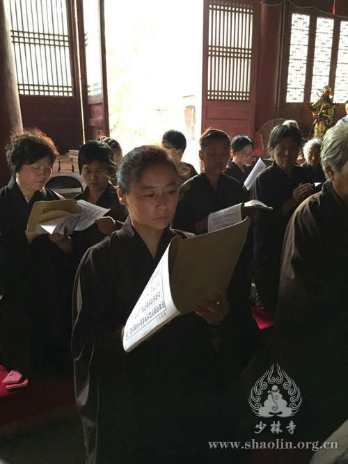「瑜伽焰口」河南濮阳清丰普照寺为近期自然灾害往生众生举行瑜伽焰口超度法会