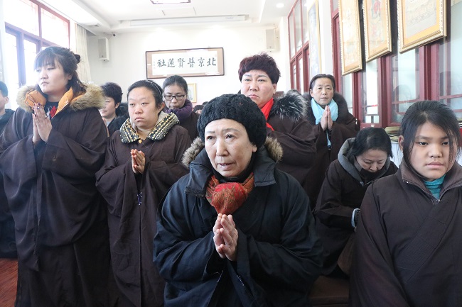 「佛教」东林寺北京普贤莲社念佛法会