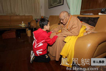 「佛教」佛门传奇 本焕长老与一个幼童之间相距百年的因缘