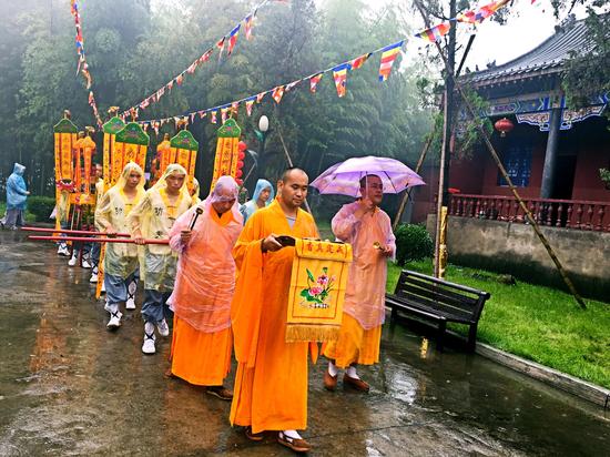 「九华山」河南西九华山妙高禅寺迎奉佛舍利 引万千香客礼佛祈福