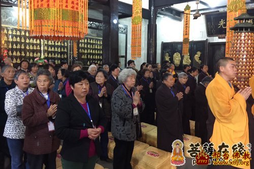 「菩萨戒」重庆华岩寺举行一年一度的居士菩萨戒法会