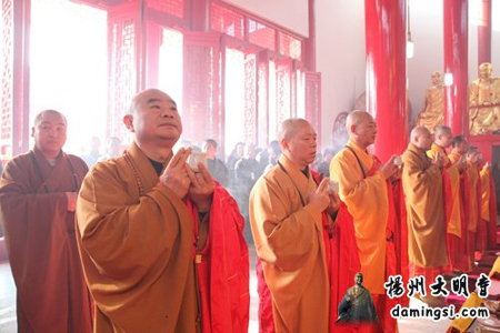 「佛教」古东嶽庵大雄宝殿佛像开光暨文经法师升座典礼隆重举行