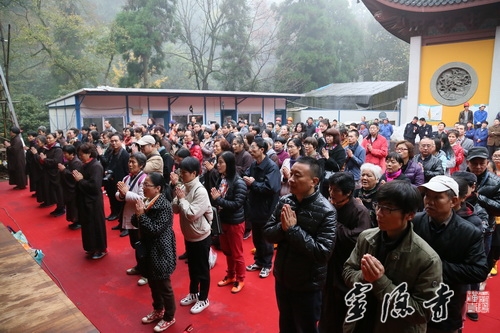 「灵隐寺」浙江灵隐寺举行云中轩上梁法会