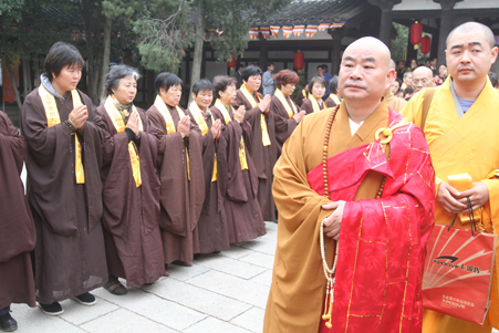 「大明寺」江苏扬州大明寺纪念鉴真法师东渡传供法会圆满结束