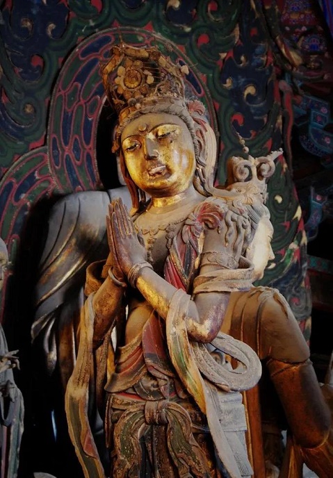 「华严经」今日恭迎华严菩萨圣诞，愿无量佛光遍照娑婆世界！
