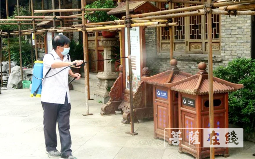 「疫情」上海西林禅寺恢复开放首日全力落实疫情防控措施 「疫情」上海西林禅寺恢复开放首日全力落实疫情防控措施
