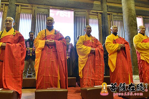 「大雄宝殿」福建福州鹅峰禅寺举行大雄宝殿佛像安座暨佛七法会