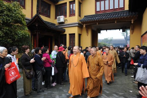 「佛教」上海曹王禅寺隆重举行文殊智殿开光庆典