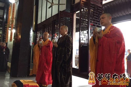 「菩萨戒」重庆华岩寺举行一年一度的居士菩萨戒法会