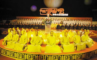 「弘法寺」5000观众聆听弘法寺佛学讲座 4方丈3学者点智慧明灯