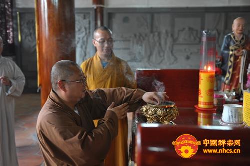 「佛教」湖北黄梅佛教参访团到广东南华禅寺朝圣