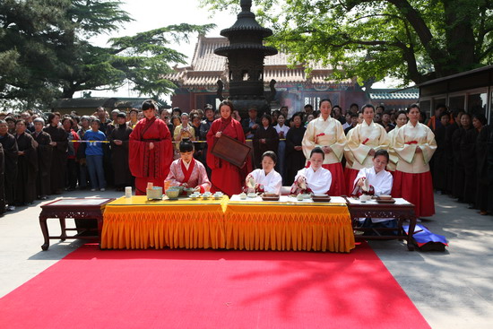 「灵光寺」北京灵光寺举办第五届春茶供佛斋僧甘露法会