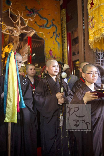 「佛教」浙江杭州唯一女众寺院 智圆法师荣膺法镜讲寺住持