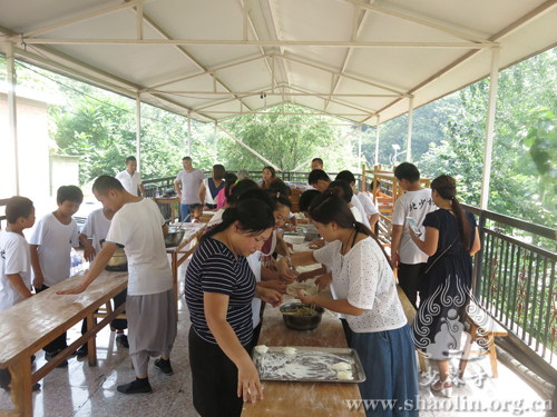 「少林寺」天津盘山北少林寺举办第三届少林功夫暑期培训班结业典礼