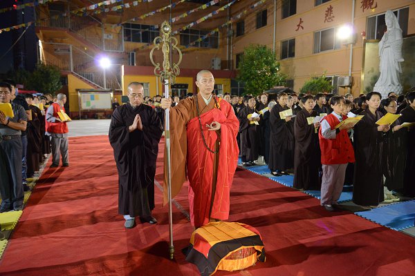 「圣诞节」山东三学净苑开应大和尚地藏菩薩圣诞法会传授幽冥净戒