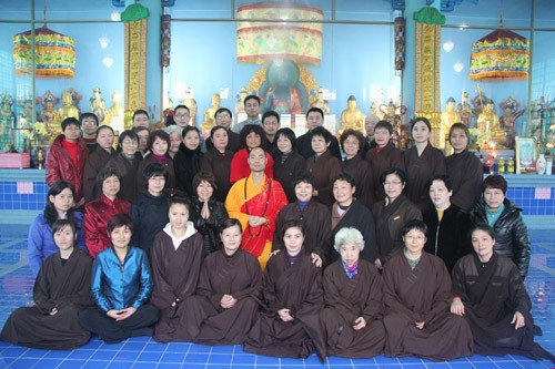 「佛教」石室禅院2011年第一期药师精进关圆满结束