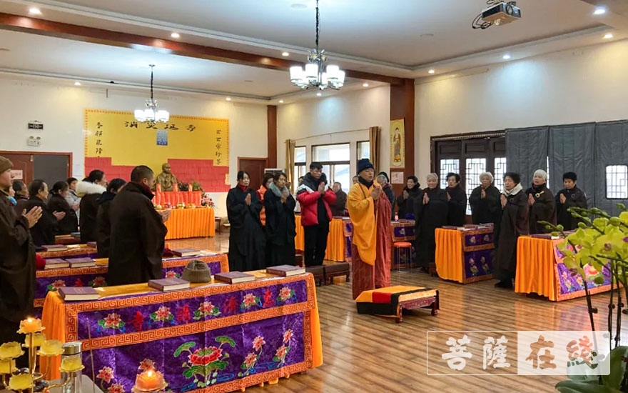 「佛教」南京惠济讲寺举行第三届法华法会 祈愿祖国山河无恙 「佛教」南京惠济讲寺举行第三届法华法会 祈愿祖国山河无恙